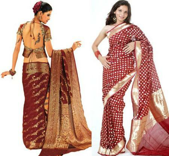 Sari là một trang phục truyền thống đã được mặc trong các ngày lễ hội của Ấn Độ